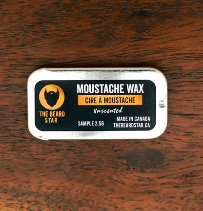 Organic Moustache Wax for Styling