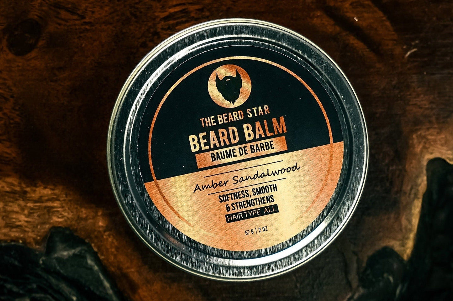 natural soft beard blam for men's