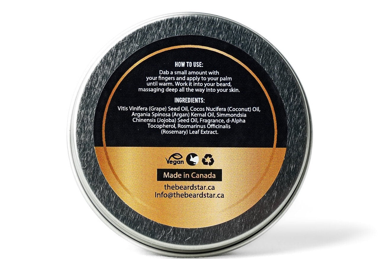 Cedarwood Premium Beard Balm Natural Ingredients