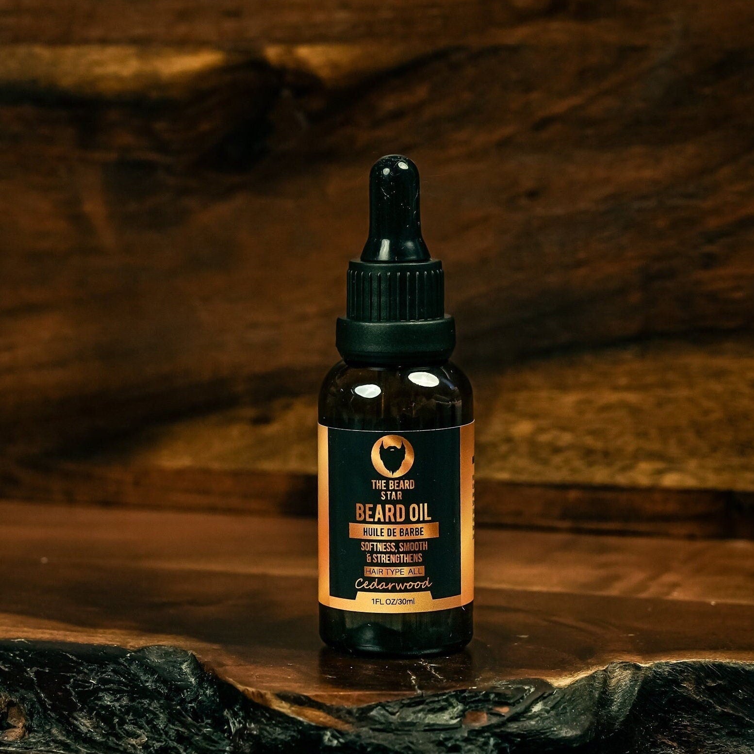 Cedarwood beard oil - Promotes Beard Growth Whilst Moisturising and Hydrating Skin